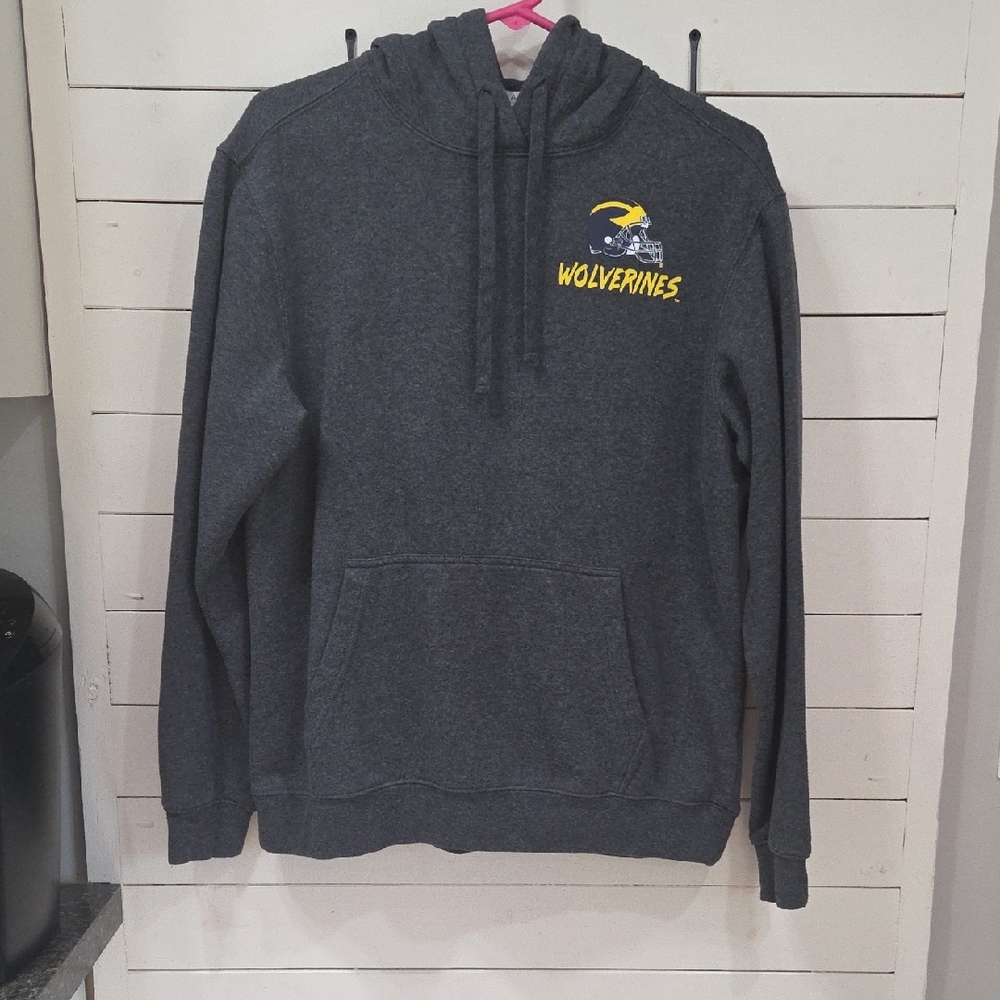 Wolverines Gray Hoodie